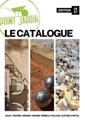 Catalogue Produits Point Jardin