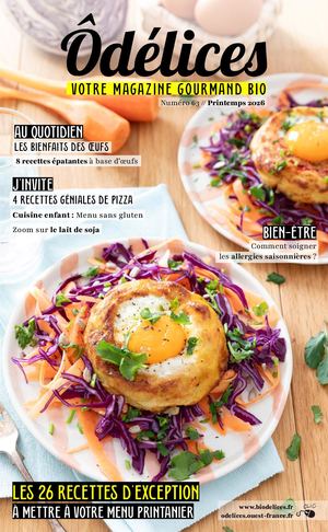 Magazine Odelices n°63 printemps 2026