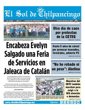 El Sol De Chilpancingo 20 Marzo 2026 Compressed