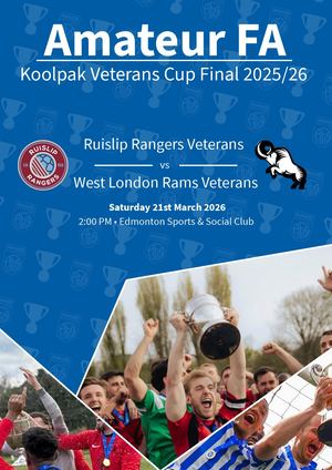 Veterans' Cup Programme 2025-2026