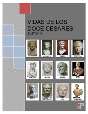 Vidas De Los Doce Césares (Suetonio)