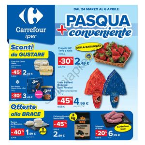 Volantino Carrefour Iper dal 24 Marzo al 06 Aprile 2026