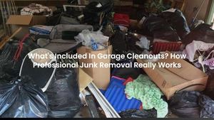 What's Included In Garage Cleanouts? How Professional Junk Removal Really Works