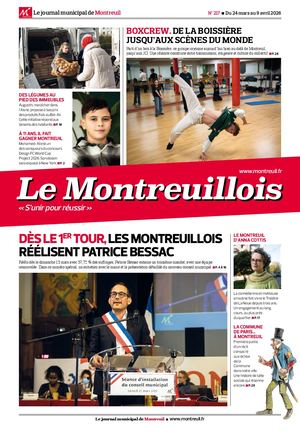 Le Montreuillois n°217 - du 24 mars au 9 avril 2026