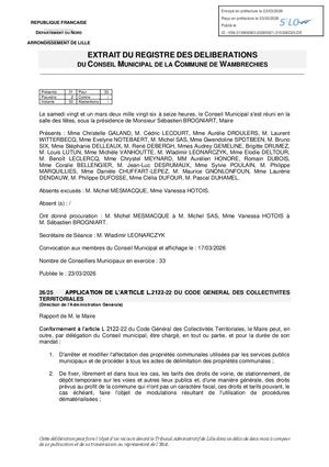 Calaméo - 26 25 Article L 2122 22 CGCT