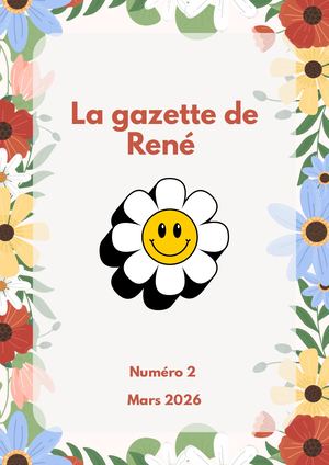 La Gazette De René Numéro 2