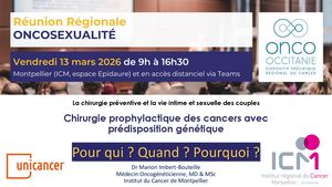 RR Oncosexo 2026 : Chirurgie Prophylactique Et Vie Intime Et Sexuelle Prédisposition Génétique - Marion Imbert Bouteille
