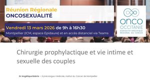 RR oncosexo 2026 : Chirurgie prophylactique et vie intime et sexuelle des couples - Angélique Bobrie