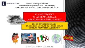 Allemand Semaine Des Langues Diaporama