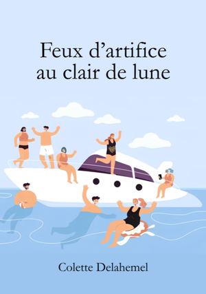 Feux d'artifice au clair de lune