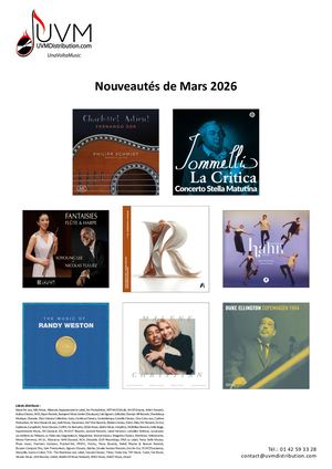 UVM Distribution : Nos Nouveautés du Mois de Mars 2026
