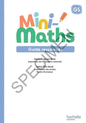 Mini-Maths GS guide ressources