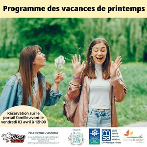 Vacances de printemps 26 - STUDIO 1020