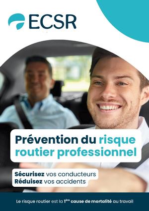Ecsr Prévention Du Risque Routier Professionnel