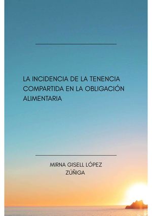 La Incidencia De La Tenencia Compartida