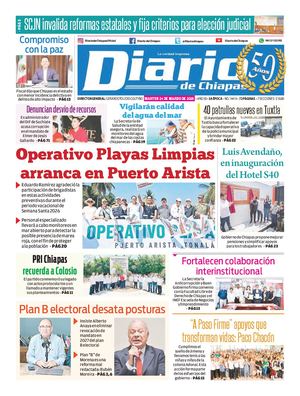 Portada, Martes 24 De Marzo De 2026