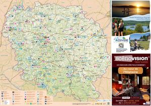 Carte Touristique de la Creuse