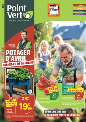 Potager d'avril 8 pages- EURALIS POINT VERT