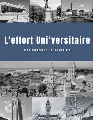 L'effort Uni'versitaire