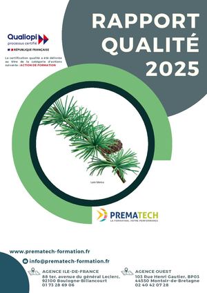 Bilan 2025 Qualité Prematech