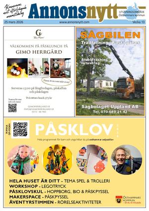 Annonsnytt V13 2026