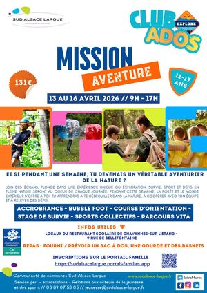 Printemps CCSAL - Sorties ADOS