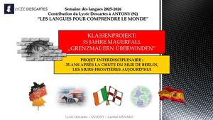 Allemand Semaine Des Langues