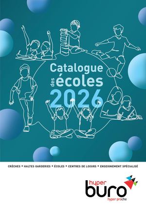 Catalogue écoles 2026 Hyperburo sans tarif