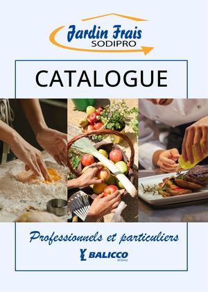 Catalogue Produits Jardin Frais