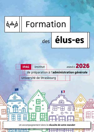 Formations des élus 2026
