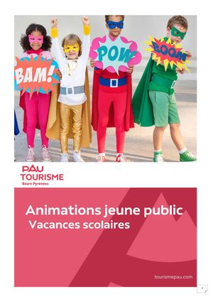 Programme Jeune Public Vacances Paques 2026