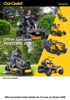 Mailing 2026 Cub Cadet