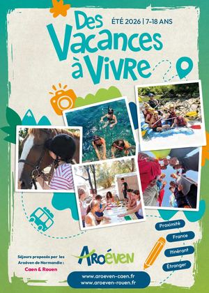 Aroéven Normandie séjours ÉTÉ 2026