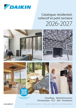 Catalogue Résidentiel, Collectif Et Petit Tertiaire 2026 2027