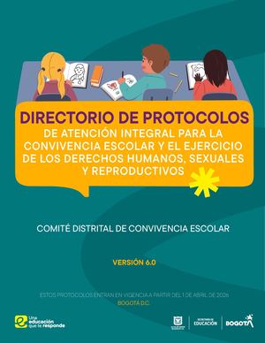 Directorio De Protocolos De Atención Integral 6 0