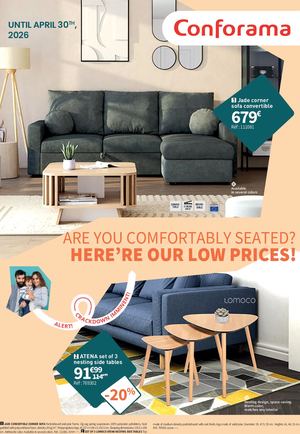 Are You Comfortably Seated? Here're Our Low Prices!