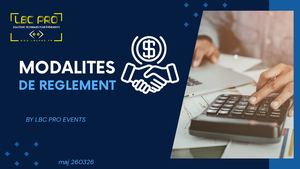 Modalites De Reglements Lbc Pro Events Maj 100425