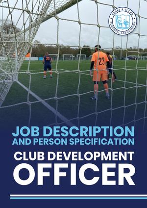 BBFA Club Development Officer Role Profile 2026