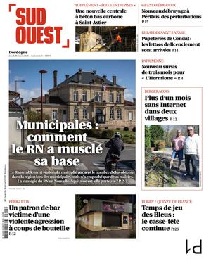 Sud Ouest Jeudi 26 Mars