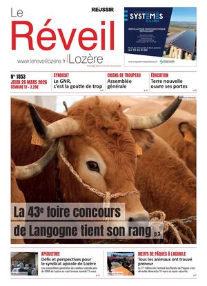 Le Réveil Lozère du jeudi 26 mars 2025