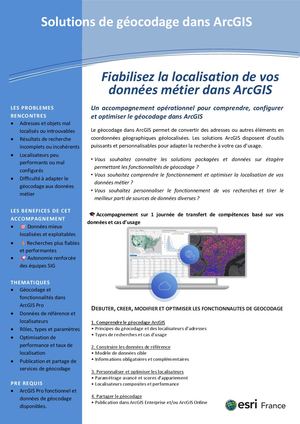 Pack Solution de géocodage