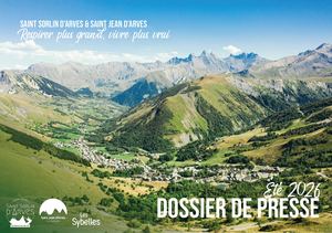 Dossier de presse été 2026 - Saint Sorlin d'Arves & Saint Jean d'Arves