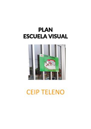 Plan Escuela Visual Teleno 25 26
