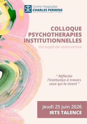 PROGRAMME COLLOQUE PSYCHOTHERAPIE INSTITUTIONNELLE V12 01 26