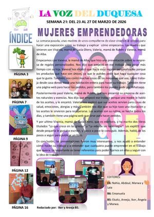 Semana 21 Unido La Voz Del Duquesa