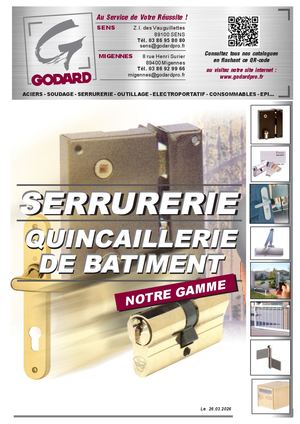 GODARD catalogue Serrurerie / Quincaillerie