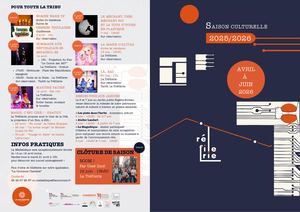 Programme Trimestriel La Tréfilerie Avril Juin 2026