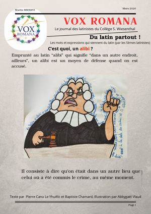 Vox romana - le journal des latinistes