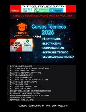 Cursos Técnicos Online 2026