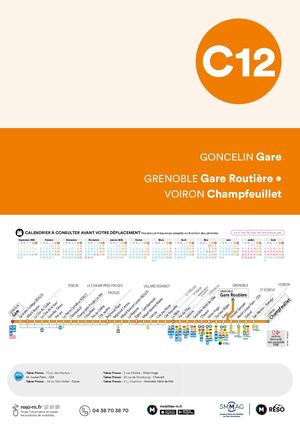 Horaires C12